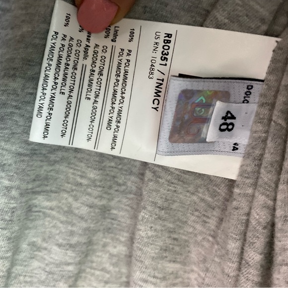 Dolce&Gabbana Men's Blue Yacht Racing Team Jacket Size 48 Good Used Condition - Picture 3 of 9